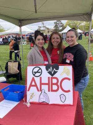Tabling for the Addiction Health Behavior Center